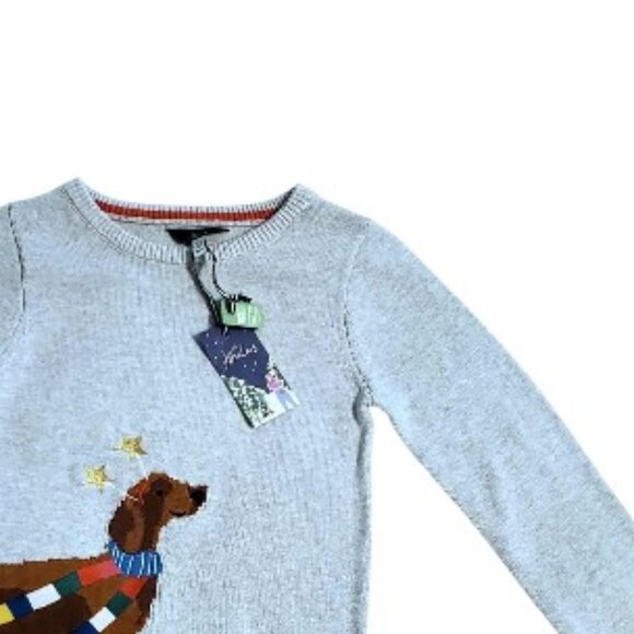 NWT Joules Dachshund Christmas Sweater Size 10Y - Picture 3 of 5